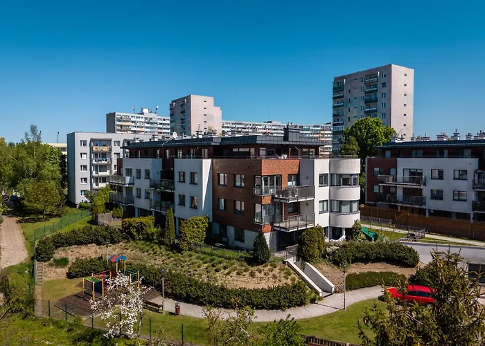 Apartmán 2 Pokoje, Blisko Morza, Ogrodek, Garaz, Kameralne Gdaňsk